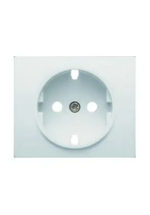 TAPA BLANCA SCHUKO 2P+T IRIS BJC