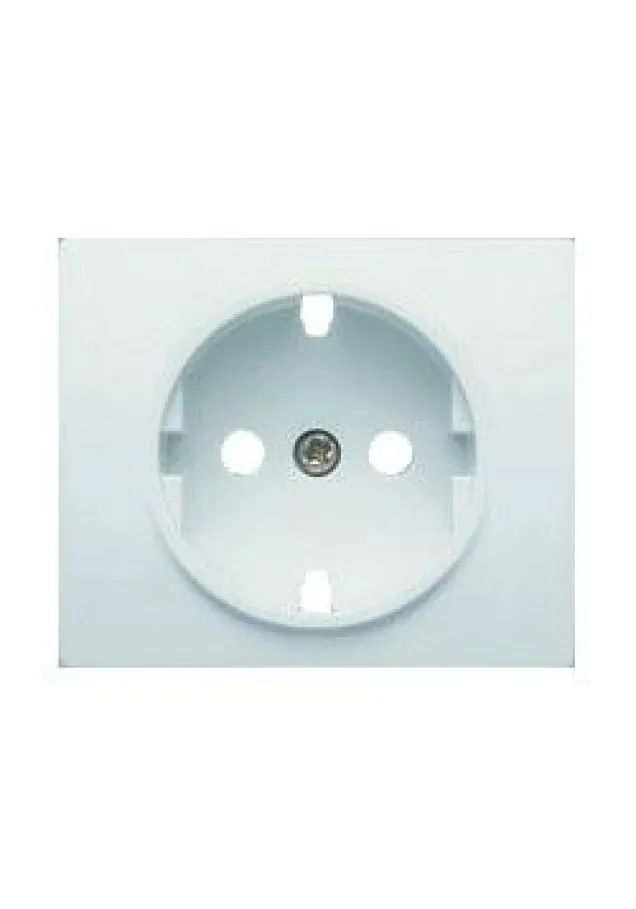 TAPA BLANCA SCHUKO 2P+T IRIS BJC