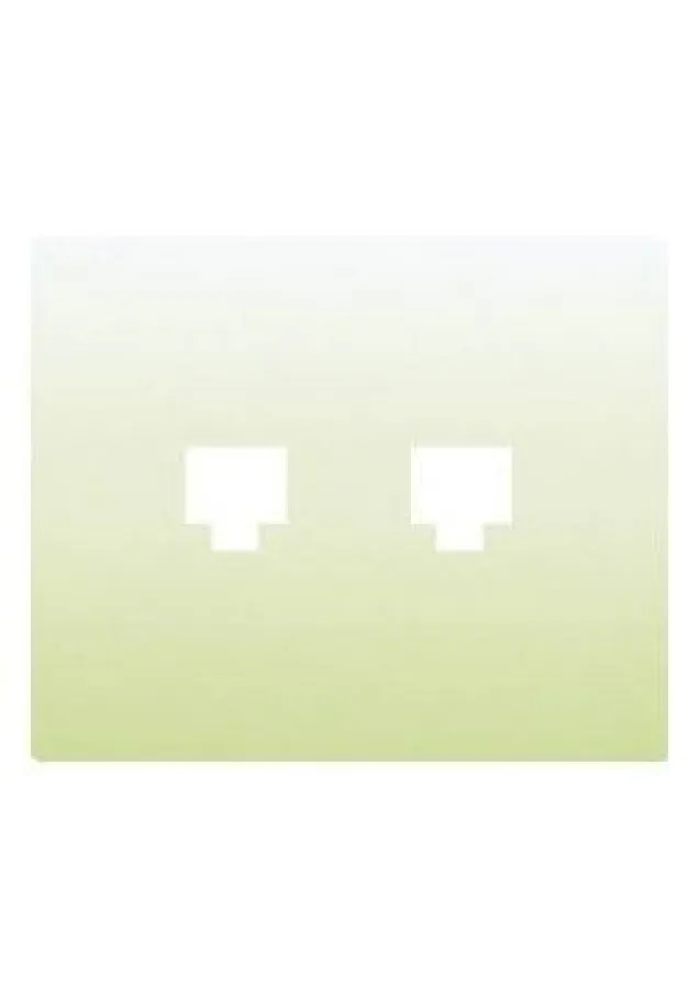 TECLA MARFIL ADAPTADOR DOBLE RJ11/RJ45 IRIS BJC