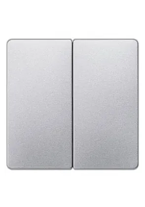 TECLA DOBLE ALUMINIO METALIZADO