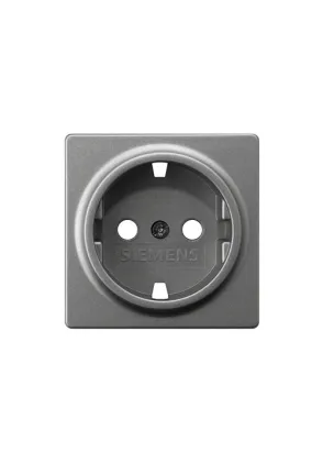 TAPA ENCHUFE CARBONO METALIZADO