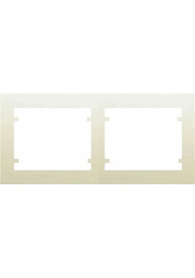 CERCO 2 ELEM IRIS MARFIL HORIZONTAL