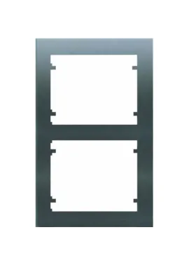 CERCO 2 ELEM IRIS ACERO NEP VERTICAL