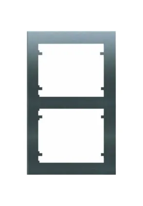 CERCO 2 ELEM IRIS ACERO NEP VERTICAL
