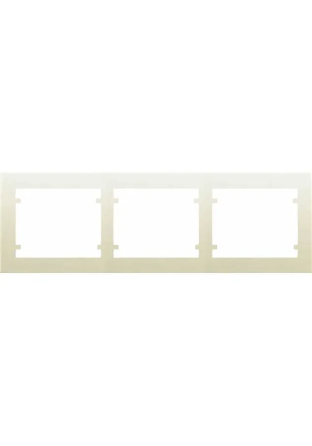 CERCO 3 ELEM IRIS MARFIL HORIZONTAL