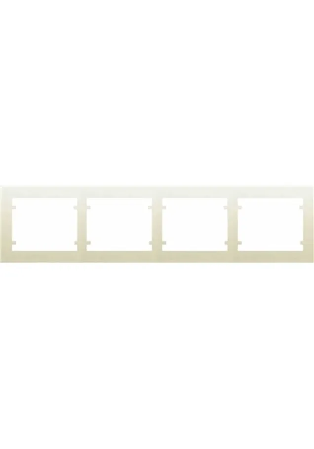 CERCO 4 ELEM IRIS MARFIL HORIZONTAL