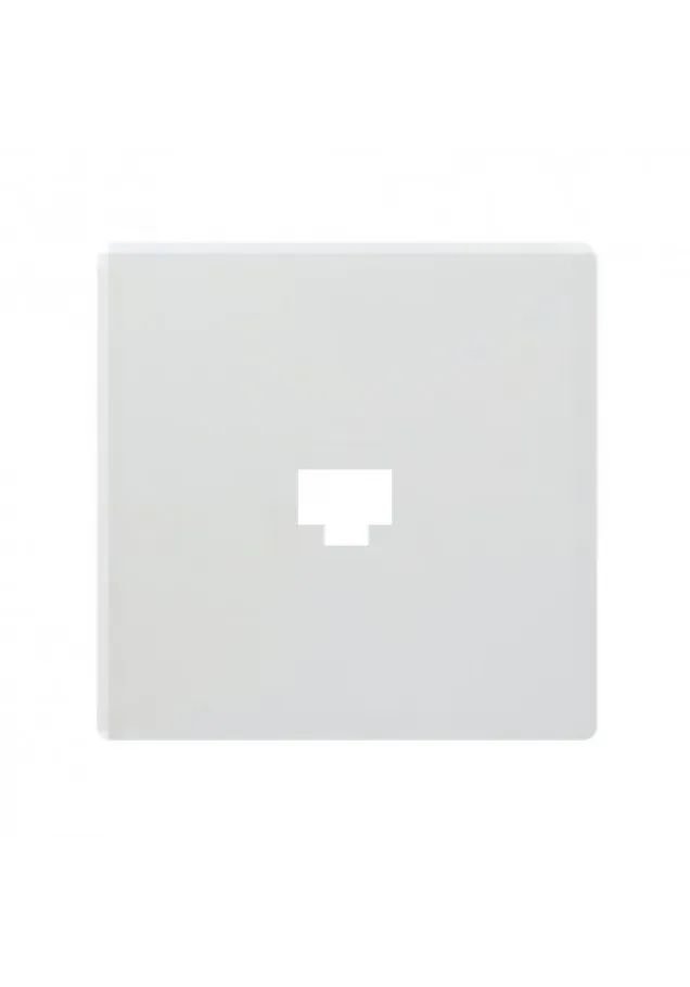 TAPA TFNO/RJ45 DELTA STYLE BCO. POLAR