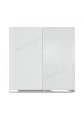 TECLA DOBLE MIRO BCO. POLAR EMB. CROMO