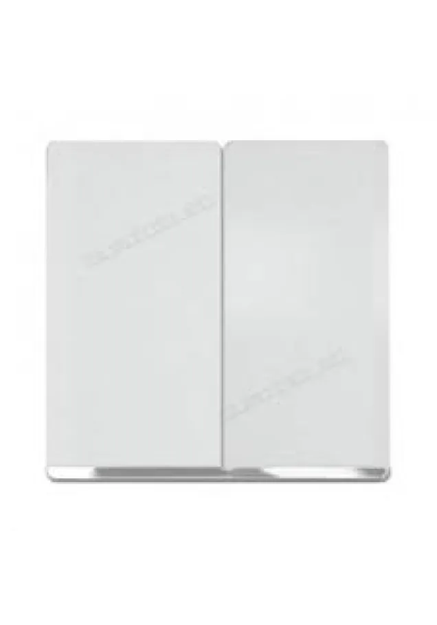 TECLA DOBLE MIRO BCO. POLAR EMB. CROMO