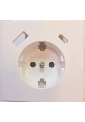 TAPA SCHUKO + USB A+C PD STYLE BCO. POLAR