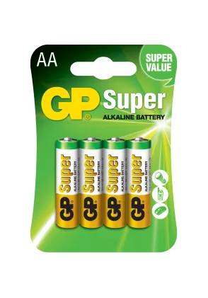 LR06 SUPER ALCALINA 1,5v - Blister 4und.